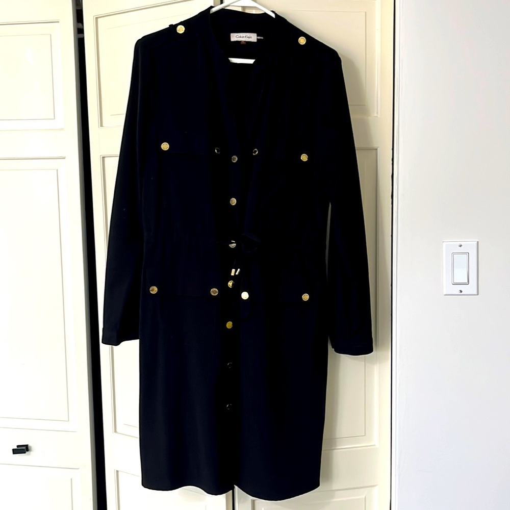 Calvin Klein snap dress 12